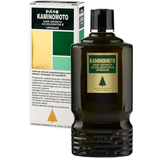 Kaminomoto Hair Growth Accelerator II - tonikum, které urychluje růst vlasů a brzdí jejich vypadávání, 180 ml