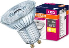 Osram LED žárovka GU10 6,9W = 80W 575lm 3000K Teplá bílá 36°