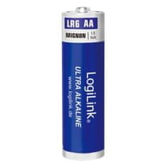 LogiLink Baterie Ultra Alkaline AA LR6 1700mAh 8 ks.