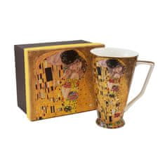 Home Elements  Porcelánový hrnek 500 ml, Klimt, Polibek zlatý