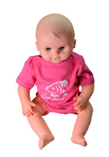 R-SPEKT Baby body Carp friend pink