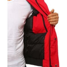 Dstreet Zimní pánská bunda WINTER červená tx2875 L