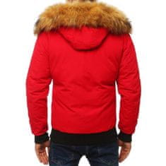 Dstreet Zimní pánská bunda WINTER červená tx2875 L