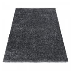 Oaza koberce Brilantně šedý polyesterový koberec o rozměrech 280 cm x 370 cm