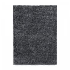 Oaza koberce Brilantně šedý polyesterový koberec o rozměrech 280 cm x 370 cm