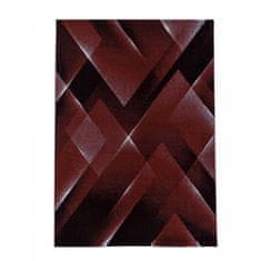 Oaza koberce Costa mirage červeno-černý moderní koberec 140 cm x 200 cm