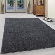 Oaza koberce Ata jednotný koberec šedý 140 cm x 200 cm