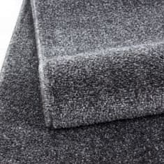 Oaza koberce Ata jednotný koberec šedý 120 cm x 120 cm kruh