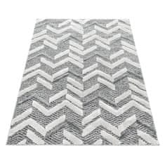 Oaza koberce 3D La Casa moderní koberec šedý 60 cm x 110 cm