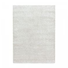 Oaza koberce Brilantní krémový chlupatý polyesterový koberec 160 cm x 230 cm