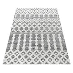 Oaza koberce 3D La Casa moderní šedý krémový koberec 160 cm x 230 cm