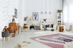 Oaza koberce Dětský koberec 3D Bunny růžový 160 cm x 230 cm