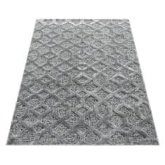 Oaza koberce 3D moderní koberec La Casa šedý 240 cm x 340 cm