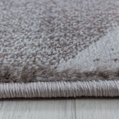 Oaza koberce Costa moderní stuha koberec hnědý 120 cm x 170 cm