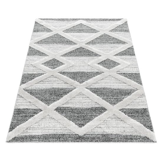 Oaza koberce 3D La Casa krémově šedý moderní koberec 200 cm x 290 cm
