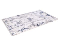 Oaza koberce Akrylový koberec Experience Marble šedomodrý 80 cm x 150 cm