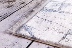 Oaza koberce Akrylový koberec Experience Marble šedomodrý 80 cm x 150 cm