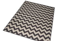 Oaza koberce Amazon Zigzag Grey koberec 120 cm x 170 cm