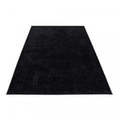 Oaza koberce Ata jednotný koberec černý 240 cm x 340 cm