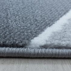 Oaza koberce Costa moderní koberec se stuhou šedý 160 cm x 230 cm