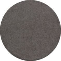 Oaza koberce Ata Cappucino masivní koberec 160 cm x 160 cm kruh