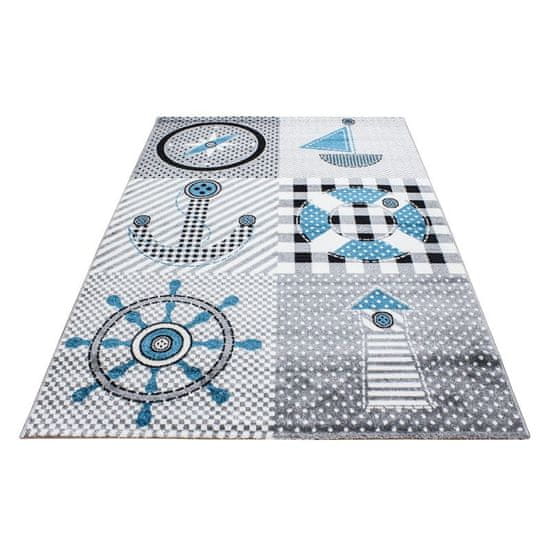 Oaza koberce Dětský koberec Anchor šedý 120 cm x 170 cm