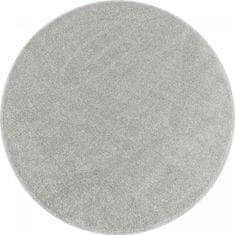 Oaza koberce Ata krémový jednotný koberec 160 cm x 160 cm kruh
