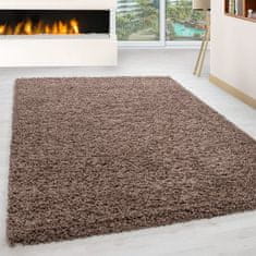 Oaza koberce Koberec Shaggy Cappucino 100 cm x 200 cm