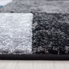 Oaza koberce Moderní koberec Hawaii šedý tyrkysový 200 cm x 290 cm