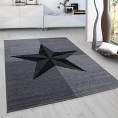 Oaza koberce Koberec Modern Plus star grey 200 cm x 290 cm