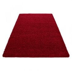 Oaza koberce Koberec Shaggy Red 60 cm x 110 cm