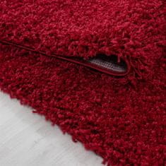 Oaza koberce Koberec Shaggy Red 120 cm x 170 cm