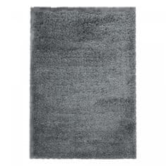Oaza koberce Chlupatý koberec Super Soft světle šedý shaggy 80 cm x 250 cm
