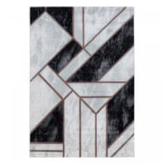 Oaza koberce Exkluzivní šedohnědý koberec Naxos geometrics 120 cm x 170 cm