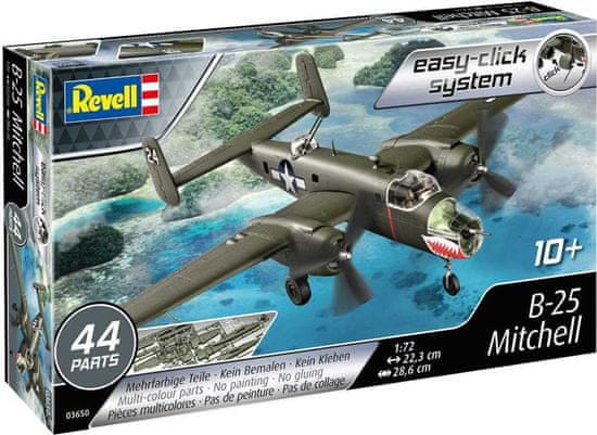 Revell  EasyClick letadlo 03650 - B-25 Mitchell (1:72)