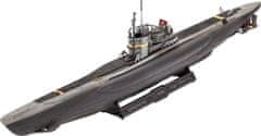 Revell  ModelSet ponorka 65154 - German Submarine Type VII C/41 (1:350)