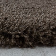 Oaza koberce Kusový koberec Shaggy Fluffy Super Soft hnědý 160 cm x 230 cm