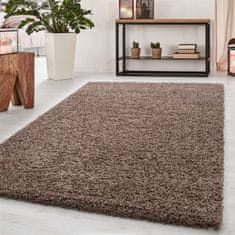 Oaza koberce Koberec Dream shaggy cappucino 60 cm x 110 cm