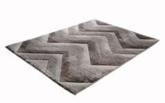 Oaza koberce Koberec Diamond New herringbone šedobéžový 120 cm x 160 cm