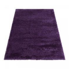 Oaza koberce Chlupatý koberec Super Soft purple shaggy 80 cm x 150 cm