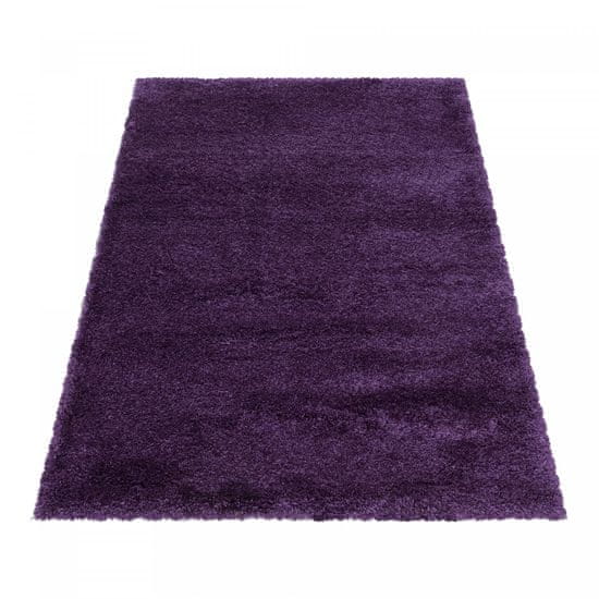 Oaza koberce Chlupatý koberec Super Soft purple shaggy 160 cm x 230 cm
