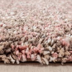 Oaza koberce Koberec shaggy rose multicoloured 200 cm x 290 cm