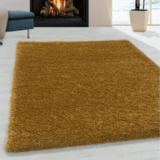 Oaza koberce Sydney medový huňatý koberec 80 cm x 150 cm
