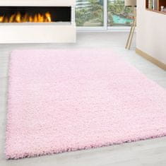 Oaza koberce Koberec Shaggy Pink 160 cm x 230 cm