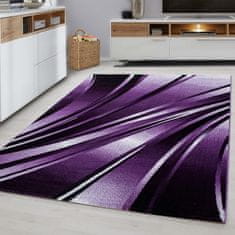 Oaza koberce Moderní koberec Parma lines fialový 160 cm x 230 cm