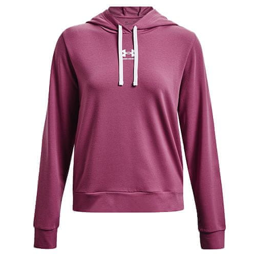 Under Armour Rival Terry Hoodie-PNK, Rival Terry Hoodie-PNK | 1369855-669 | LG