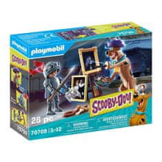 Playmobil Scooby-Doo s černým rytířem , Scooby-Doo, 28 dílků