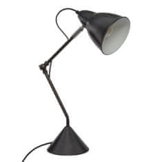 Atmosphera AUDE stolní lampa, kov, 62 cm, černá