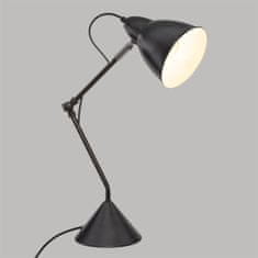 Atmosphera AUDE stolní lampa, kov, 62 cm, černá