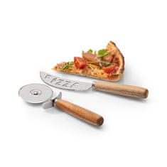 Zeller Sada profesionálních nožů na pizzu, kaver pro řezání těsta.